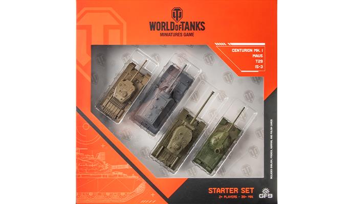 World of Tanks Starter Set (Maus, T29, IS-3, Centurion) (WOT01-UP)