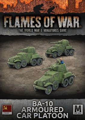 Flames of War: BA-10 Armoured Car Platoon (SBX46)