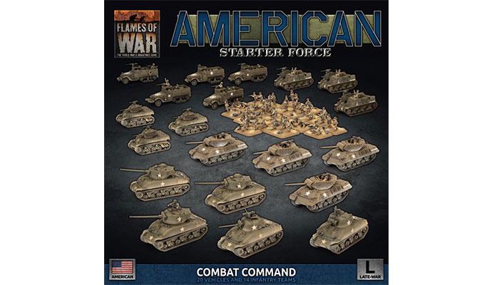 Flames of War: US Combat Command Army Deal (USAB10)