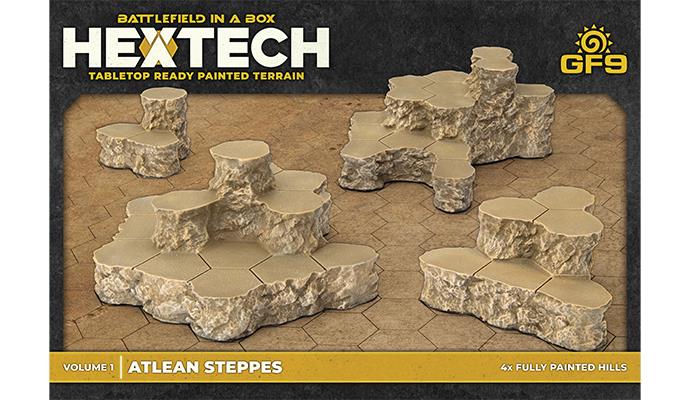 HexTech: Volume 1 - Atlean Steppes (x4) (HEXT09)