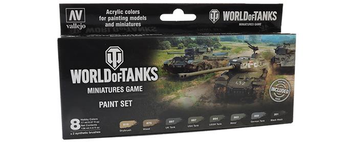 World of Tanks Paint Set (WOT34)