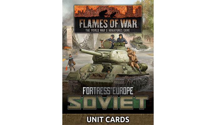 Fortress Europe: Soviet Unit Cards (LW x53 cards) (FW261S)