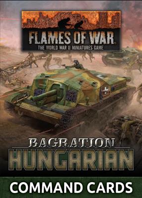 Flames of War: LW Hungarian Command Card Pack (33x Cards) (FW269HC)