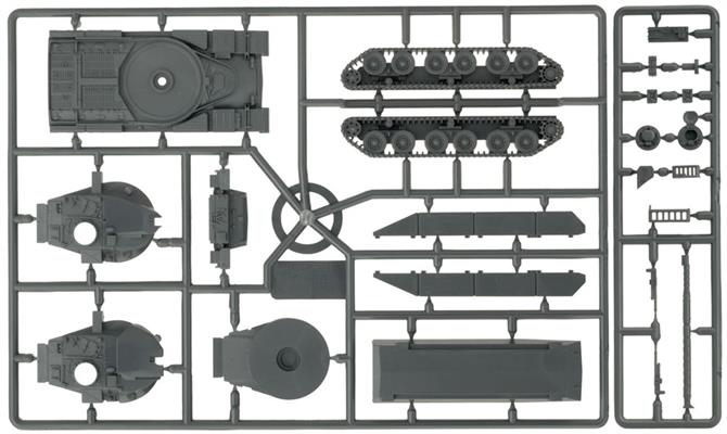 World War III: Team Yankee - British Starter Force: Challenger Armoured Squadron (Plastic) (TBRAB03)