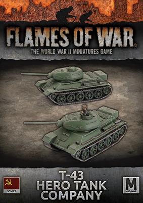 Flames of War: T-43 Hero Tank Company (SBX72)