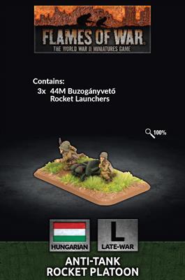 Flames of War: Anti-tank Rocket Platoon (x3) (HU707)