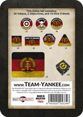 World War III: Team Yankee - East German Gaming Set (TTK22)