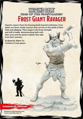 Dungeons & Dragons Collector's Series: Icewind Dale Rime of the Frostmaiden - Frost Giant Ravager