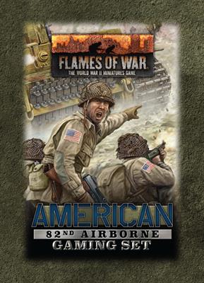 Flames of War: American 82nd Airborne Gaming Set (x20 Tokens, x2 Objectives, x16 Dice) (TD040)