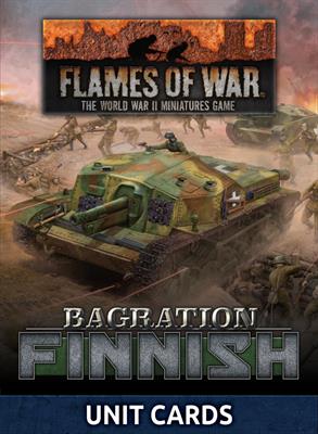 Flames of War: Bagration - Finnish Unit Cards (FW269FU)