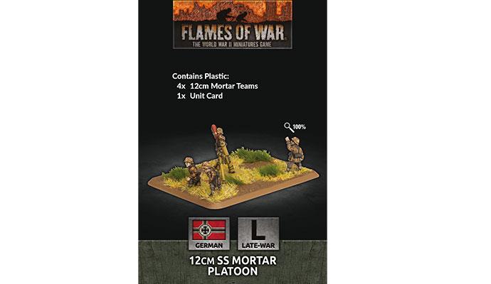 Flames of War: 12cm SS Mortar Platoon (GE799)