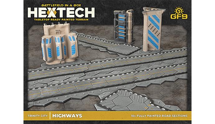 HexTech: Trinity City - Highways (x10) (HEXT07)