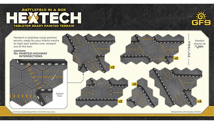 HexTech: Trinity City - Highway Intersections (x10) (HEXT08)