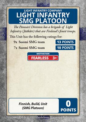 Flames of War: Bagration - Finnish Command Cards (FW269FC)