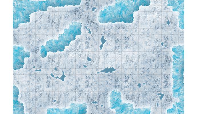 Caverns of Ice Encounter Map (30mm) (BB628)