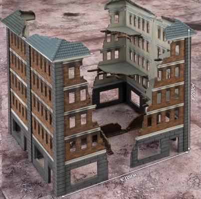 Battlefield in a Box: Eastern Front - Ruined City (FW257-BB06)