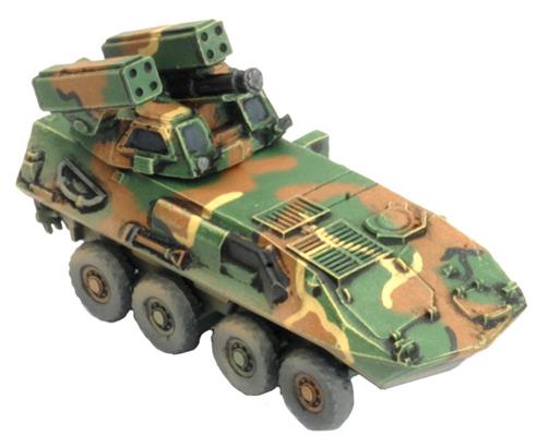 World War III: Team Yankee - LAV-AD Air Defense Platoon (Plastic) (TUBX22)