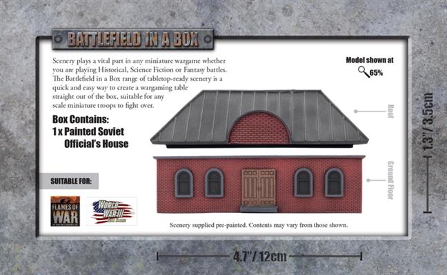 Battlefield in a Box: Soviet Official's House (BB247)