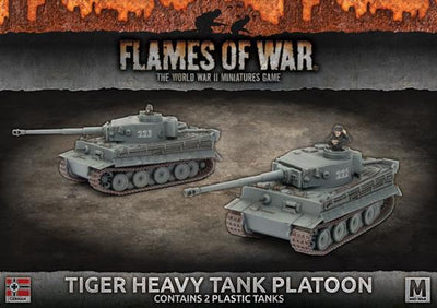 Flames of War: Tiger Heavy Tank Platoon (Mid War) (GBX107)