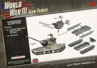 World War III: Team Yankee - Marksman AA Battery (TBBX14)
