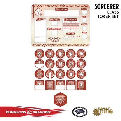 Dungeons & Dragons: Sorcerer Token Set