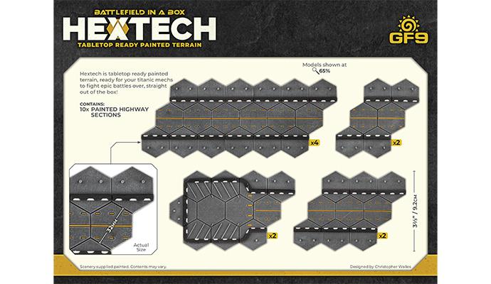 HexTech: Trinity City - Highways (x10) (HEXT07)