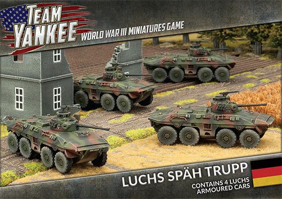World War III: Luchs Spah Trupp (WWIII x4 Tanks) (TGBX05)