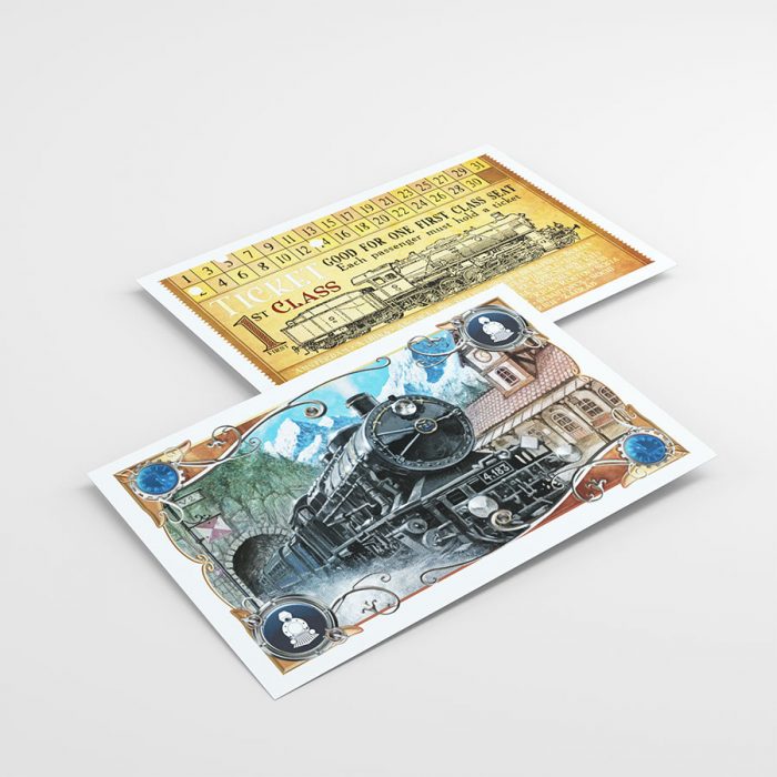 Ticket to Ride® Europe Art Sleeves (europe)