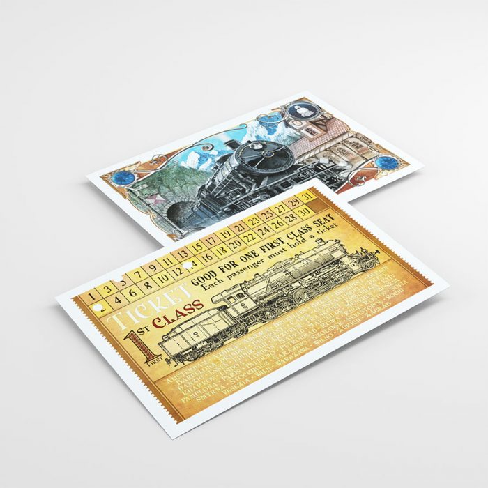 Ticket to Ride® Europe Art Sleeves (europe)