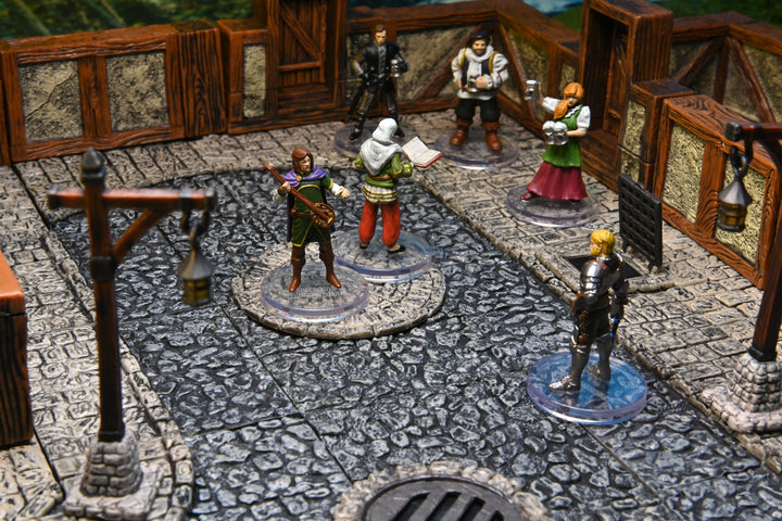 WarLock Tiles: Base Set - Town & Village - Town Square