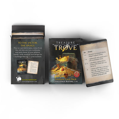 Treasure Trove Deck CR 1-4