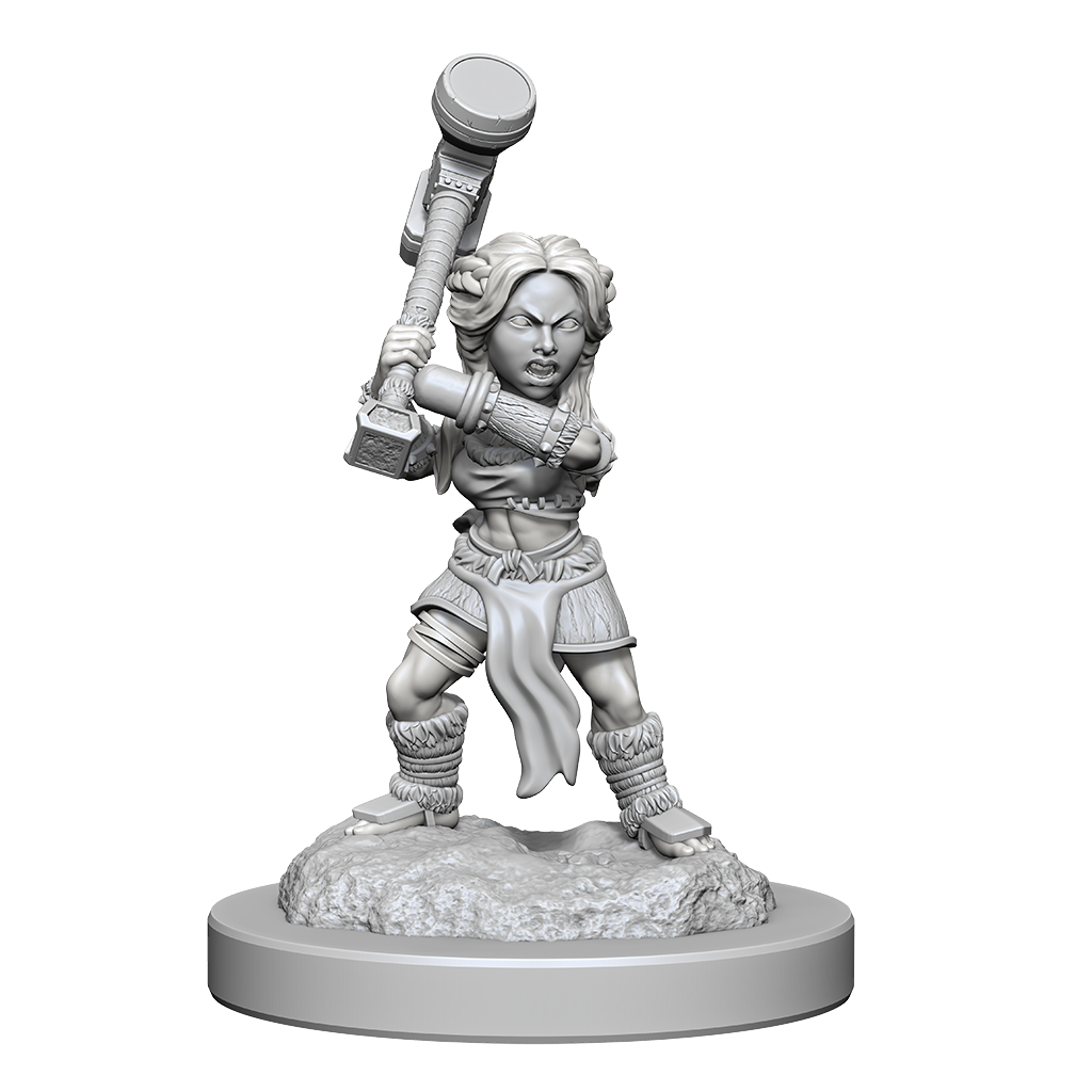 Dungeons & Dragons - Nolzur's Marvelous Miniatures: Halfling Barbarians