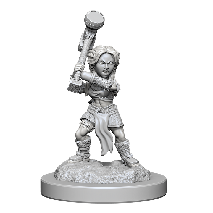 Dungeons & Dragons - Nolzur's Marvelous Miniatures: Halfling Barbarians