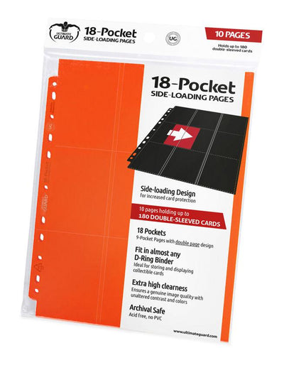 Ultimate Guard 18-Pocket Pages Side-Loading