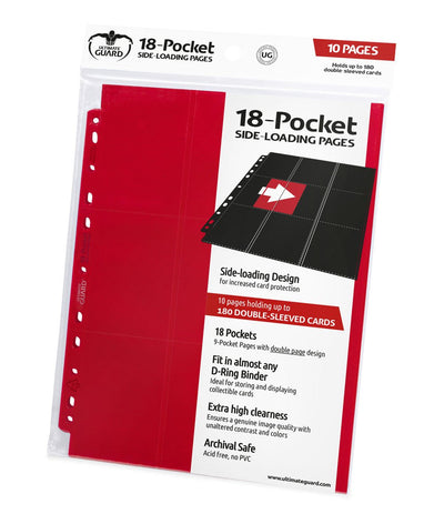 Ultimate Guard 18-Pocket Pages Side-Loading