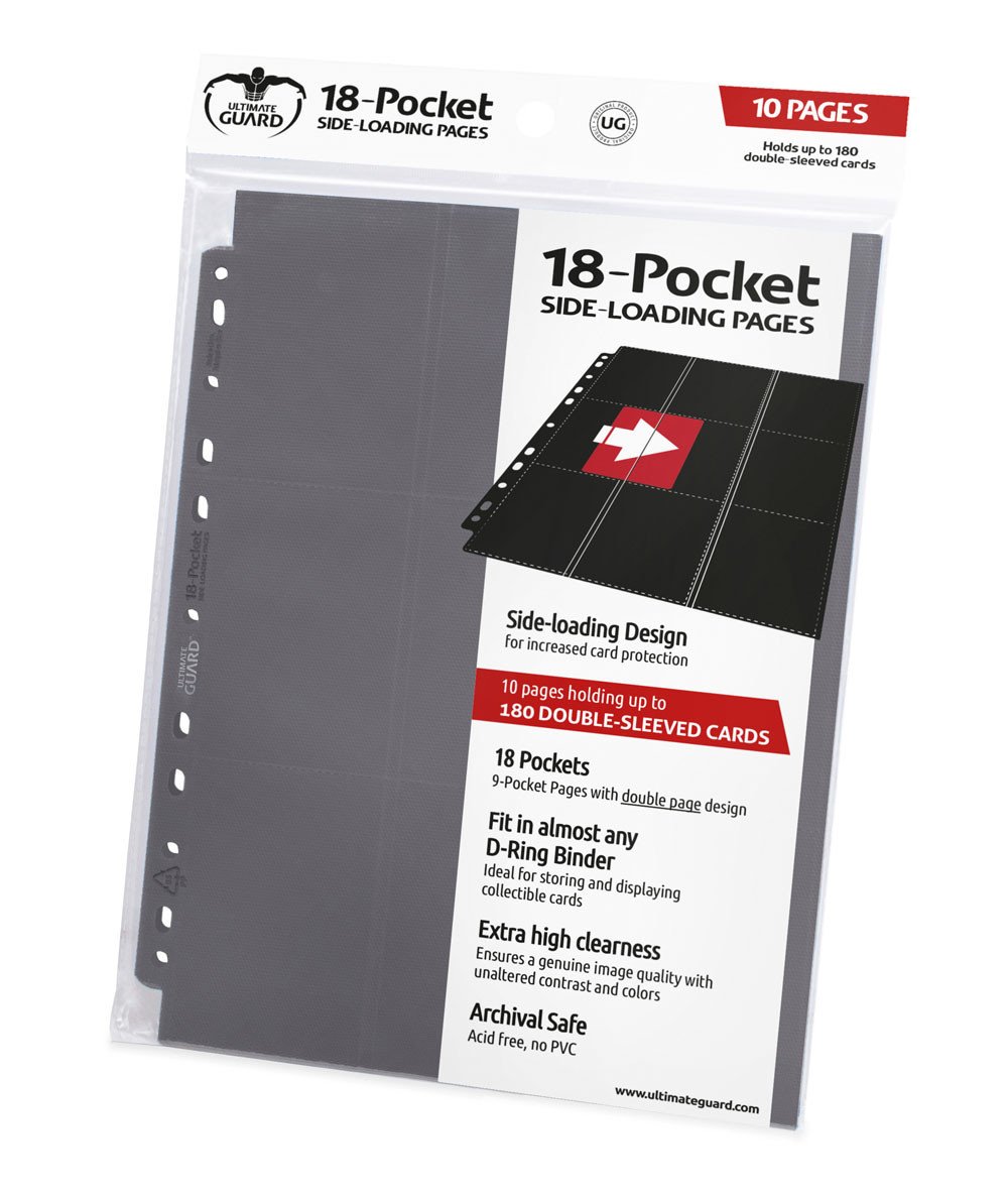 Ultimate Guard 18-Pocket Pages Side-Loading