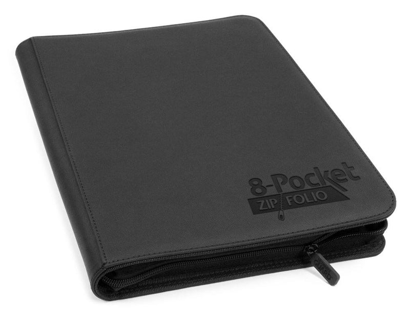 Ultimate Guard 8-Pocket ZipFolio XenoSkin - Black