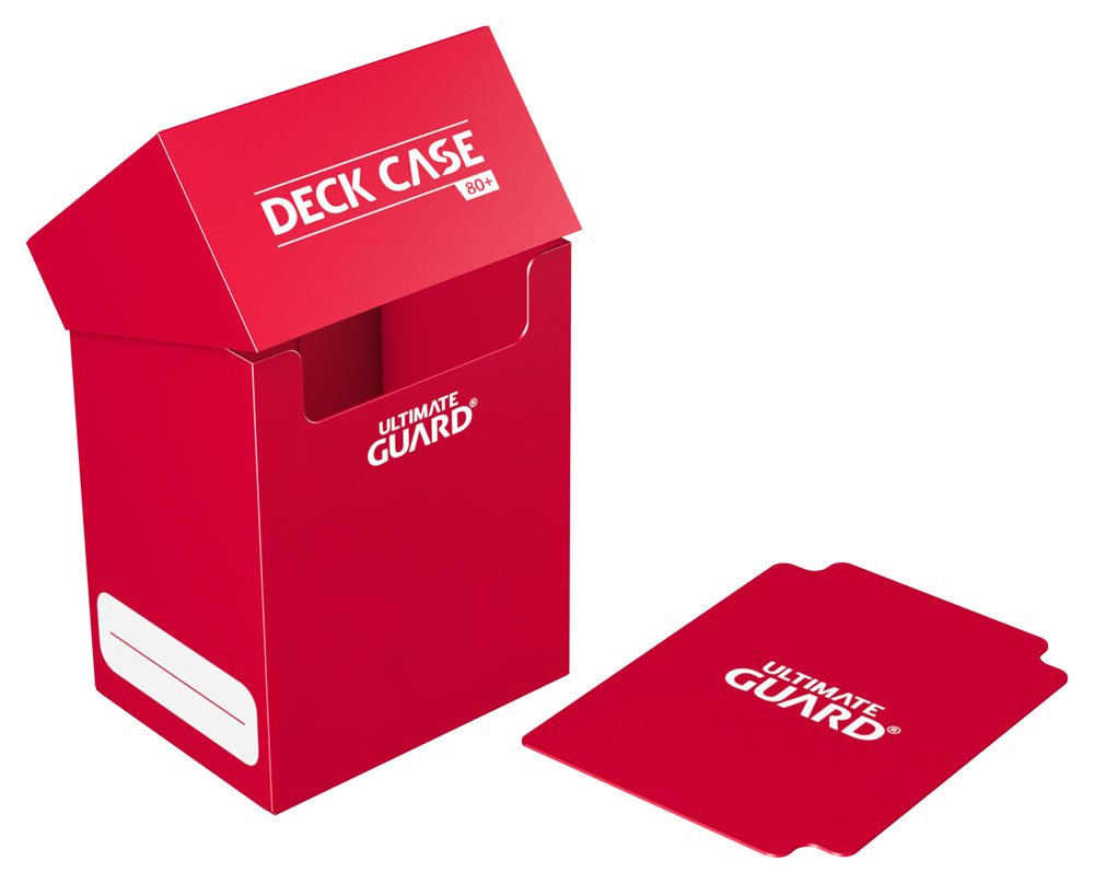 Ultimate Guard Deck Case 80+ Standard Size - Red