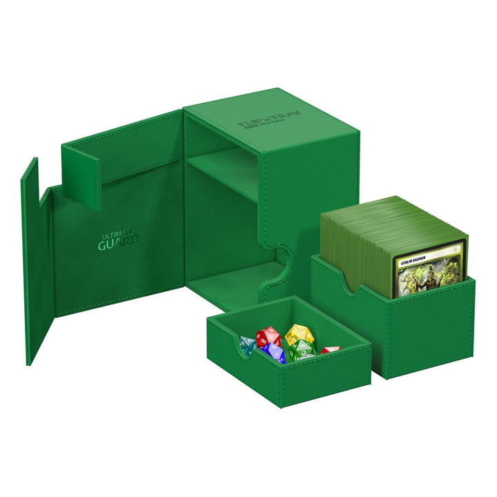 Ultimate Guard Flip'n'Tray 133+ XenoSkin Green