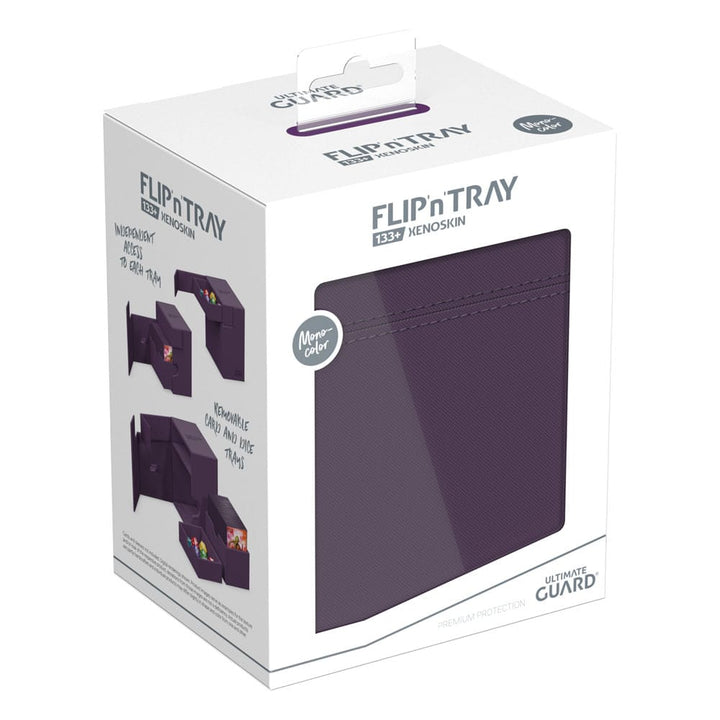 Ultimate Guard Flip'n'Tray 133+ XenoSkin Purple