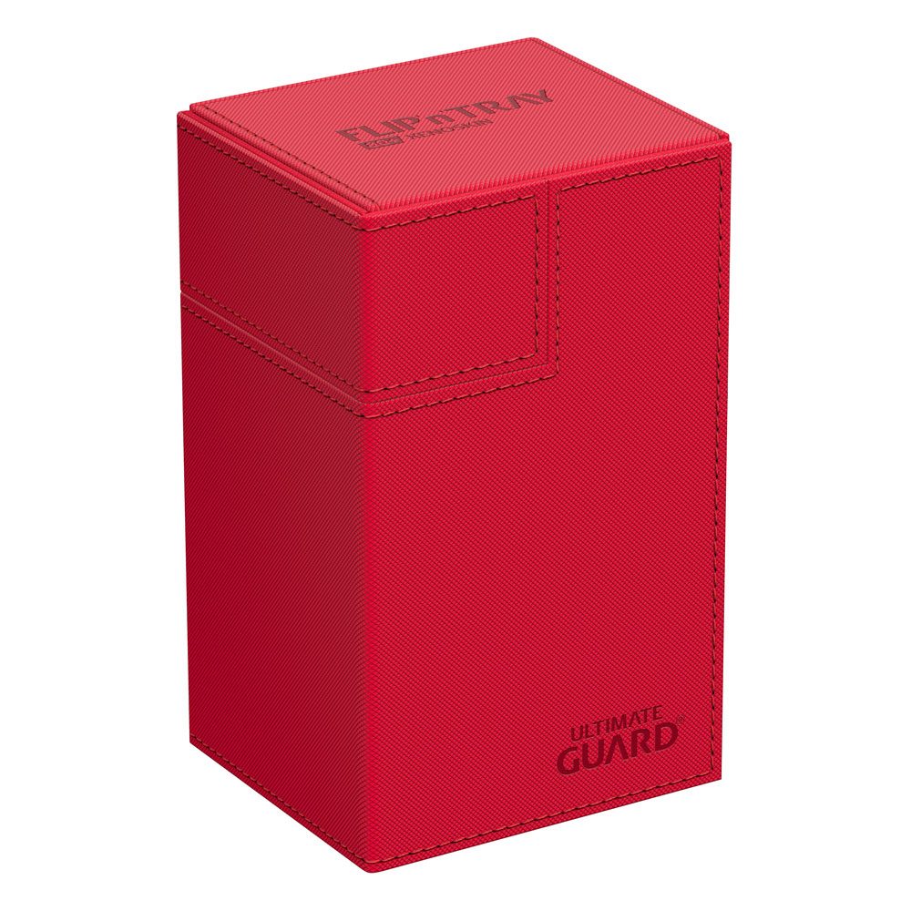 Ultimate Guard Flip'n'Tray 80+ XenoSkin Monocolor Red