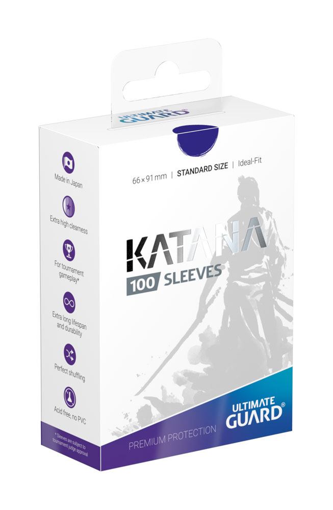 Ultimate Guard Katana Sleeves - Standard Size Blue (100)
