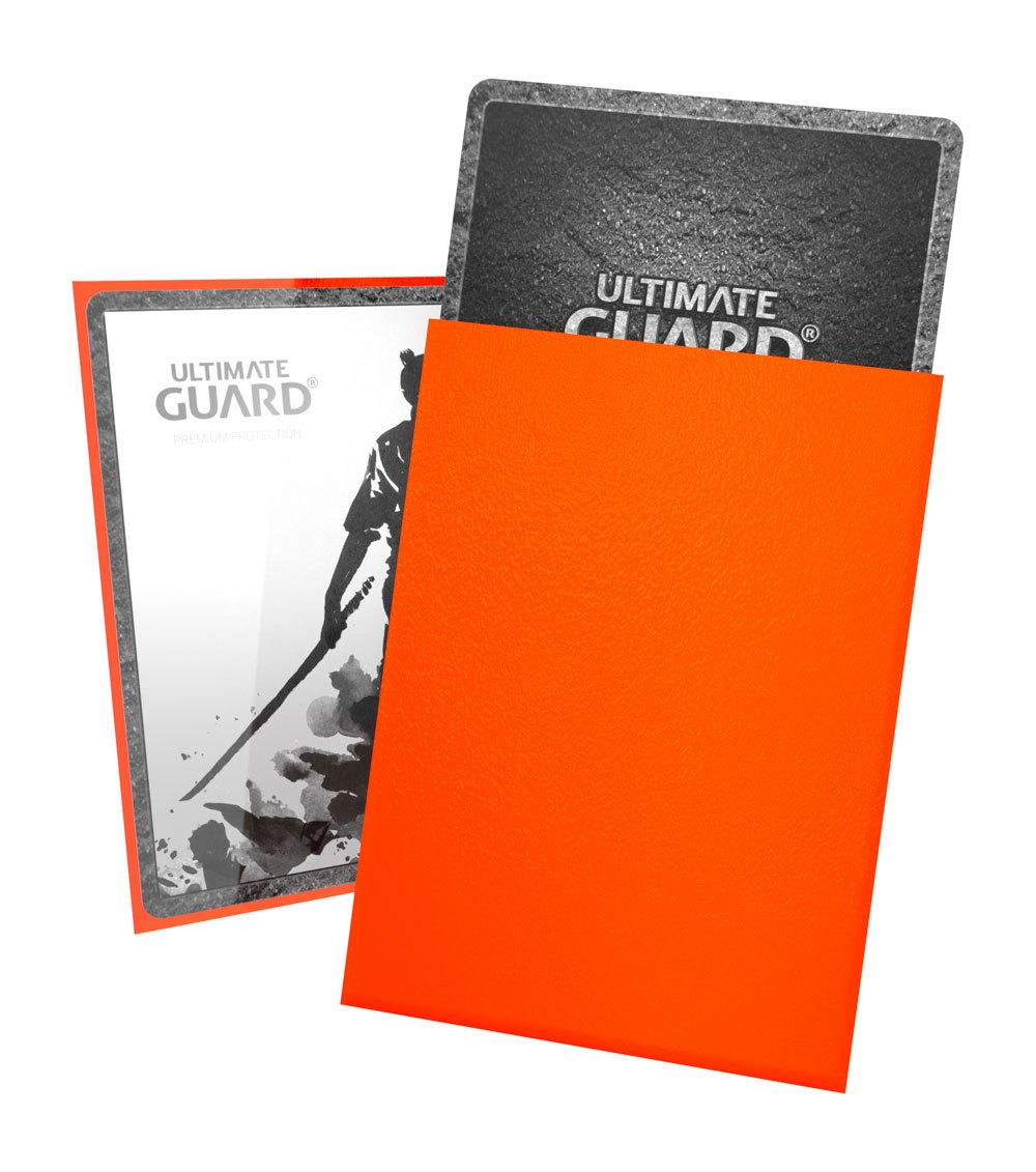 Ultimate Guard Katana Sleeves - Standard Size Orange (100)