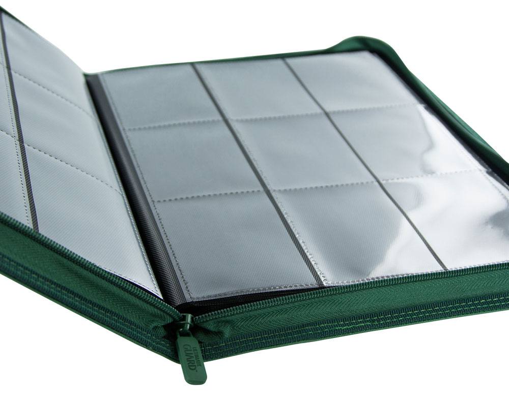 Ultimate Guard Zipfolio 360 - 18-Pocket XenoSkin - Green