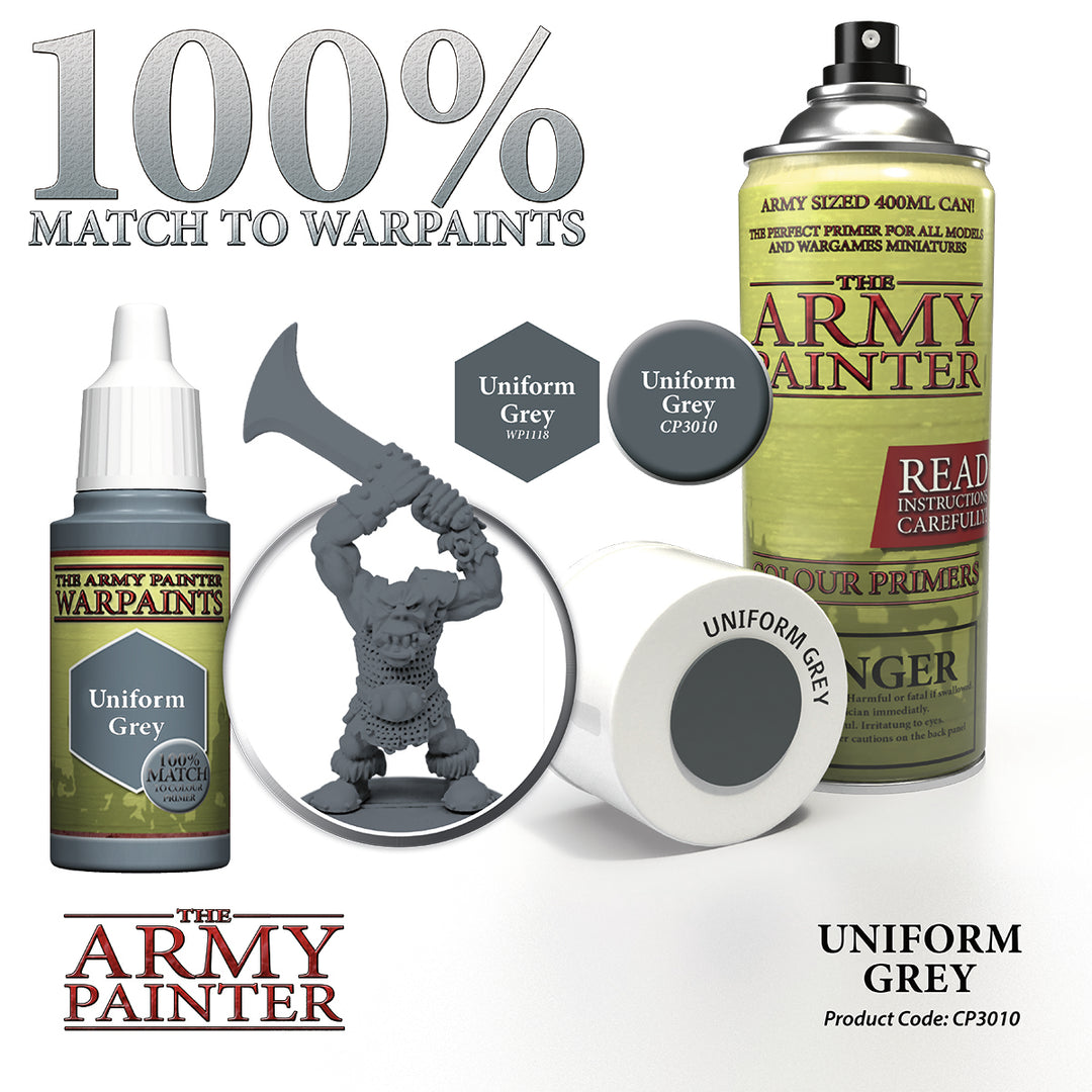Colour Primers - Uniform Grey (The Army Painter) (CP3010)
