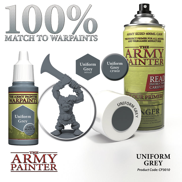 Colour Primers - Uniform Grey (The Army Painter) (CP3010)
