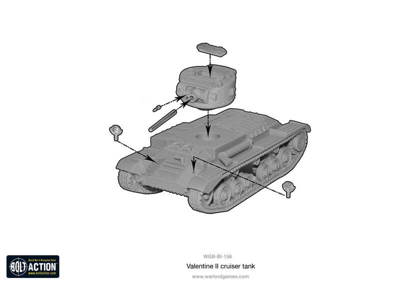 Bolt Action: Valentine II infantry tank