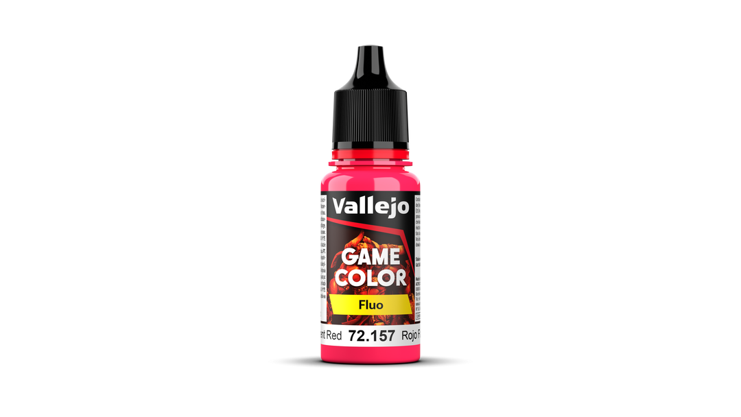 Vallejo Game Color: Fluorescent Red (72.157) (103)