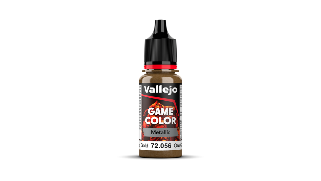 Vallejo Game Color Metallic: Glorious Gold (72.056) (125)