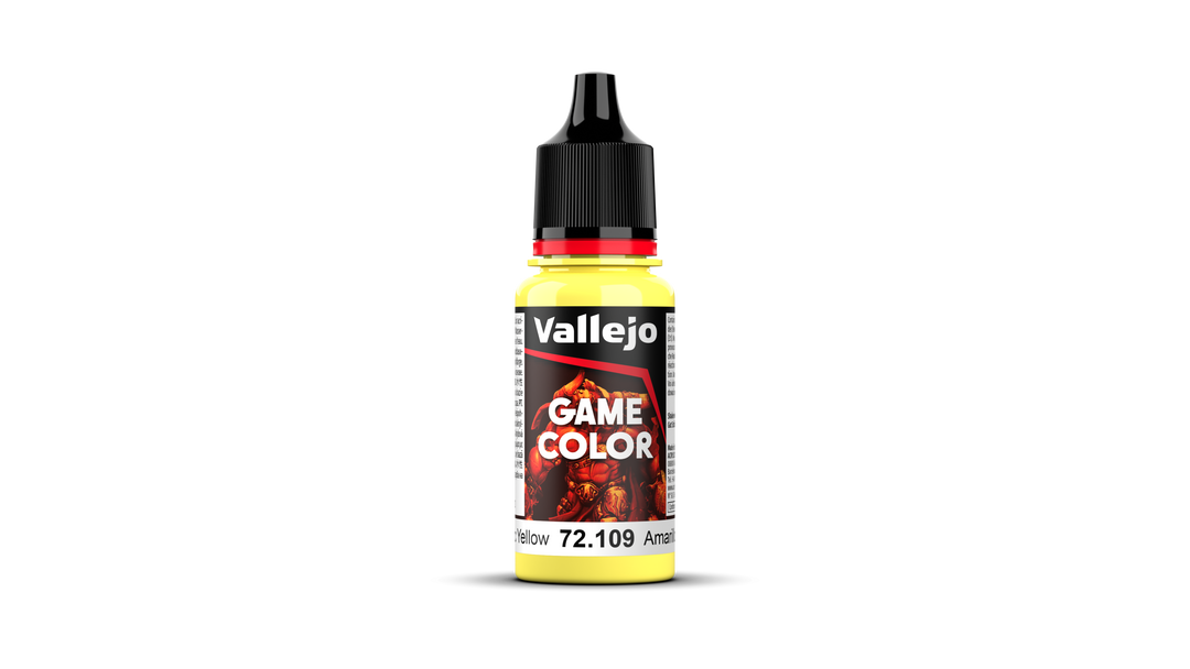 Vallejo Game Color: Toxic Yellow (72.109) (12)
